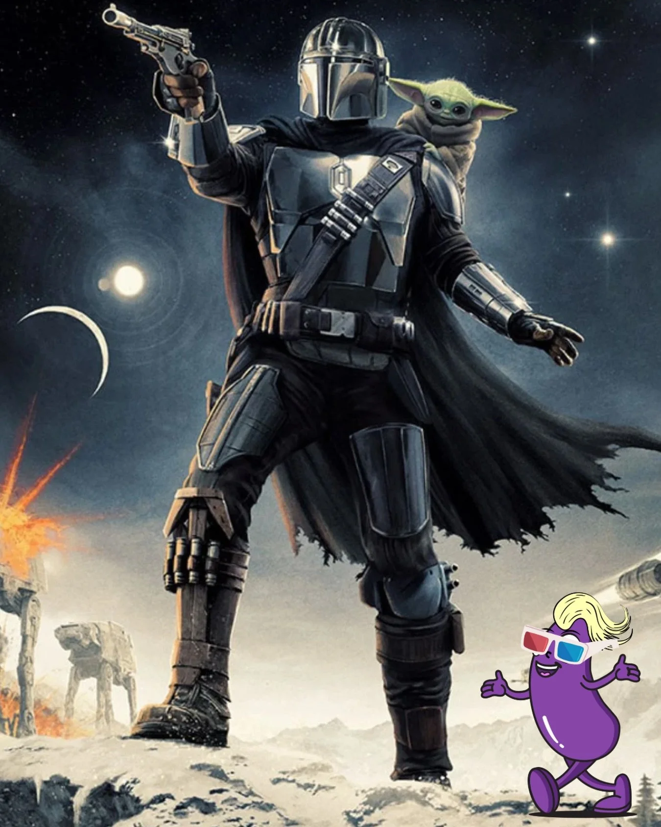 Welcome to Boris Monday, your weekly dose of positive masculinity! 

Over the weekend, Boris caught Star Wars: The Mandalorian and Grogu in theaters, and he walked out with a massive takeaway: Real strength lies beneath the armor. 🎭✨

We watch a col