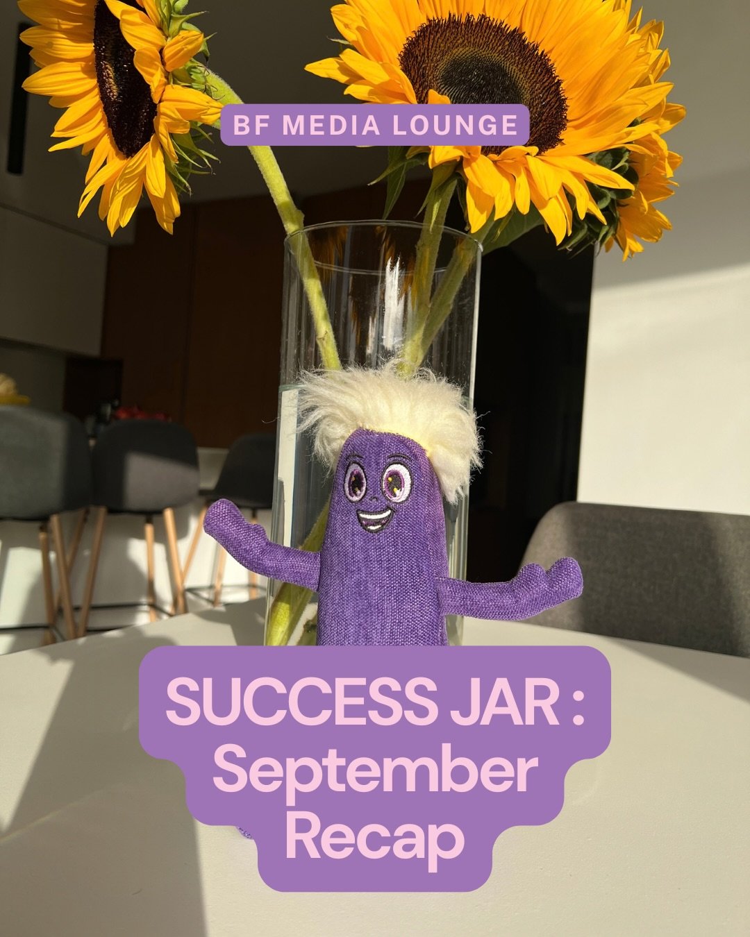 SEPTEMBER SUCCESS JAR☀️

It&rsquo;s that time of the month when we look back and celebrate our wins &mdash; big, small and everything in between.

In Reboot Your Story, Anne-C&eacute;cile Ville encourages us to write down our wins, because success is