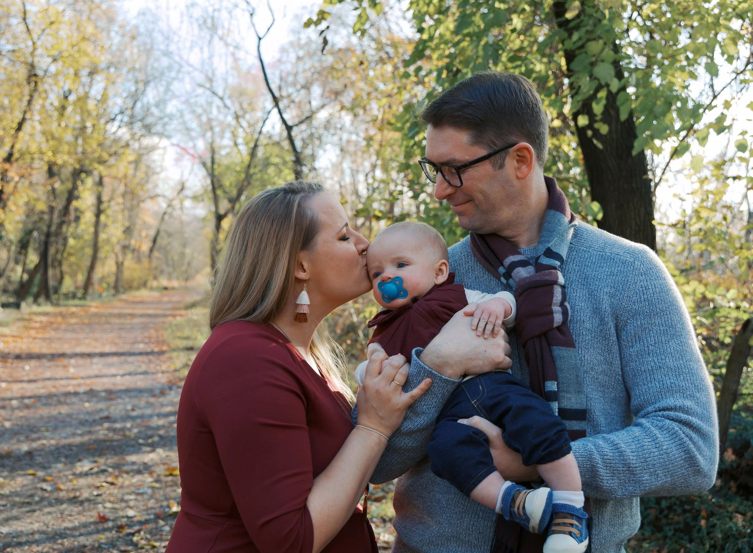 Autumn Trail Family Session