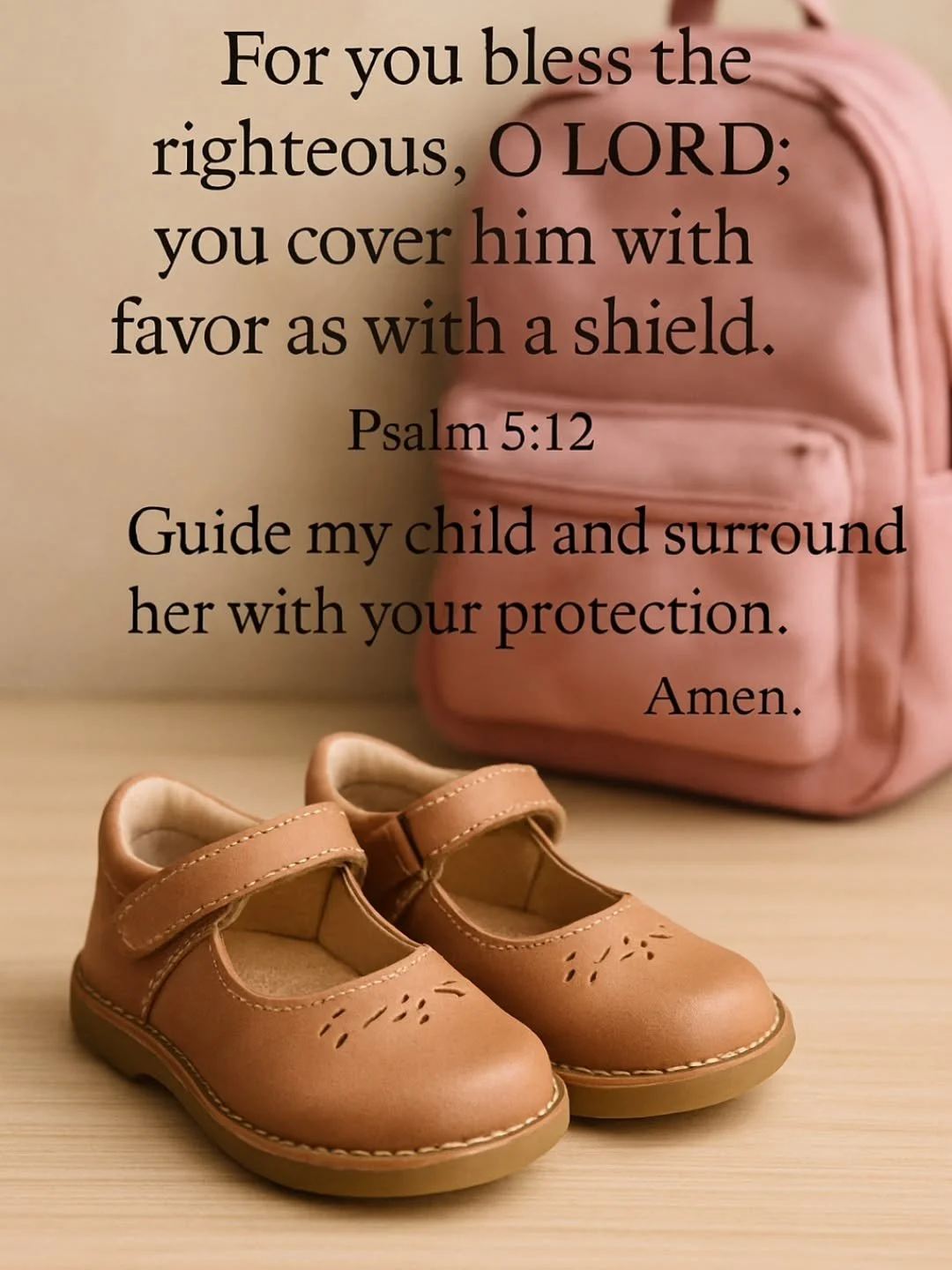 Today marks the first day of the new school year, and with it, new stresses. I pray a blessing on you and your little ones as they begin to start class again and pray a hedge of protection around them, just like the one the Devil had to ask God to re