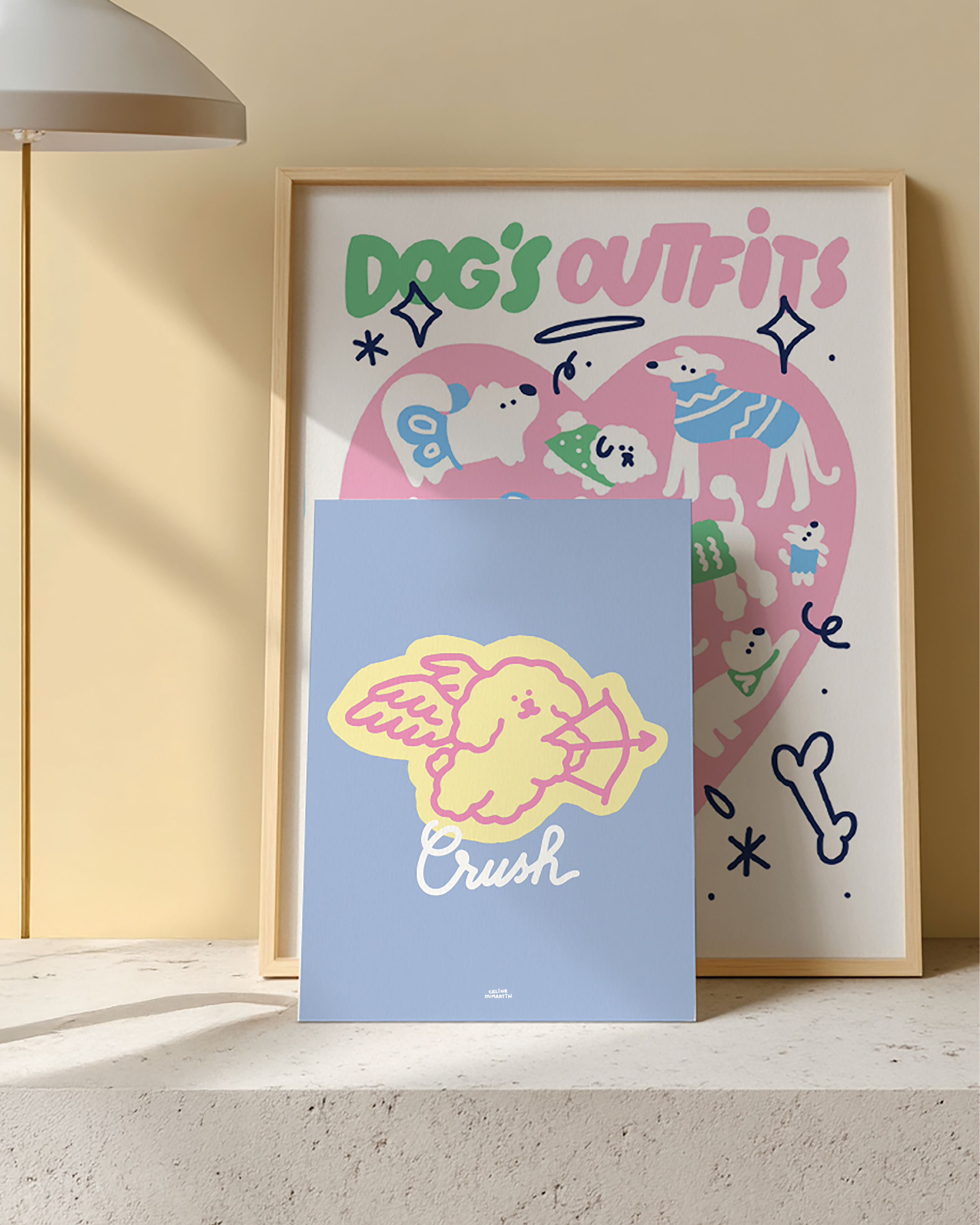 Mini affiche A5 - Crush