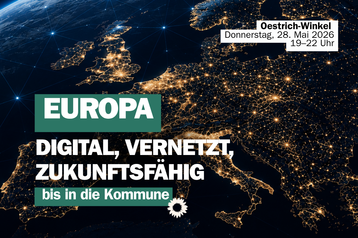 Wem gehört Europas digitale Zukunft? Veranstaltungs-Einladung in Oestrich-Winkel 