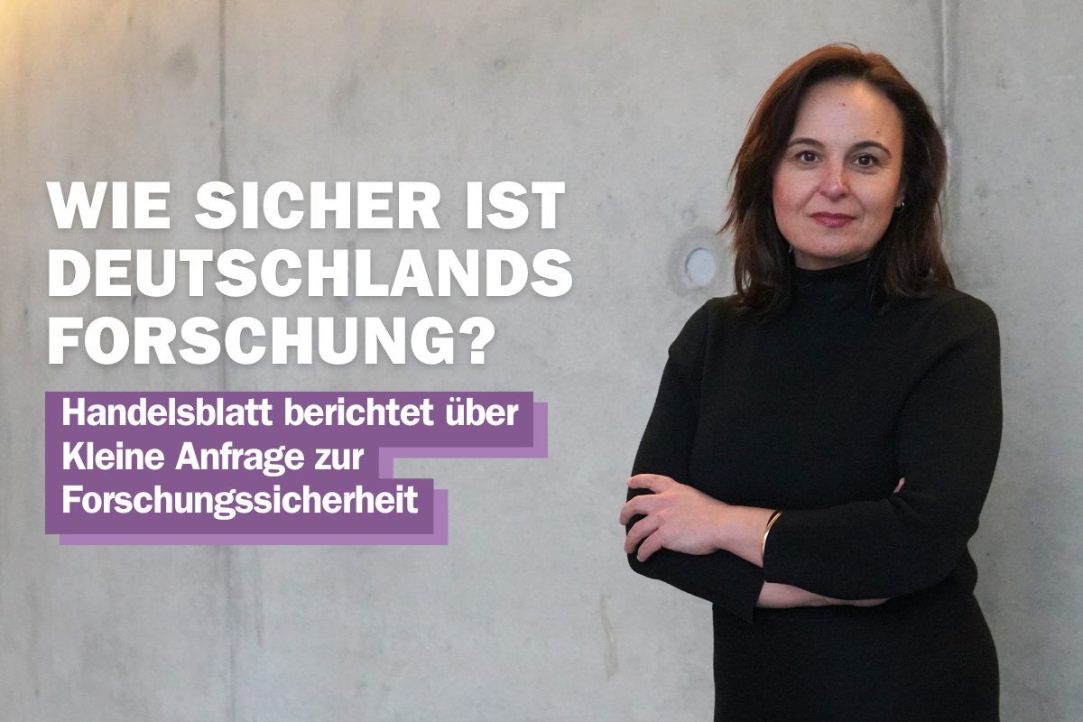 Wie sicher ist Deutschlands Forschung? Handelsblatt berichtet über Kleine Anfrage zur Forschungssicherheit