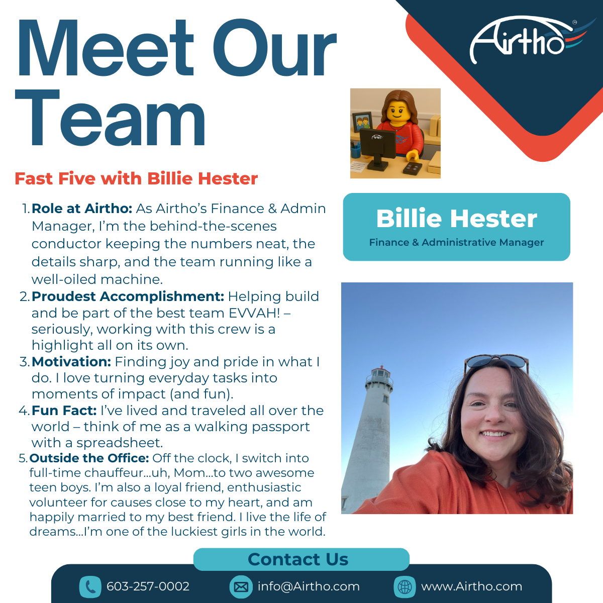 Meet the Team - Fast Five With Billie Hester