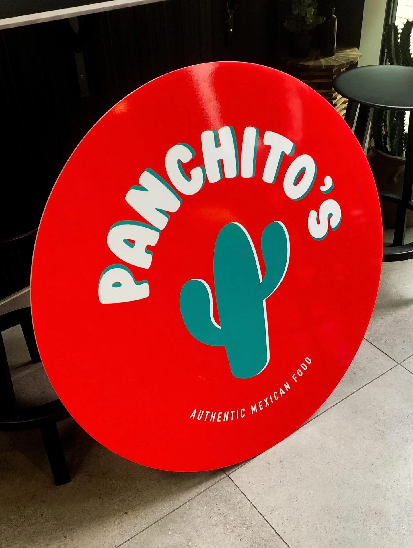 Our light sign has arrived!