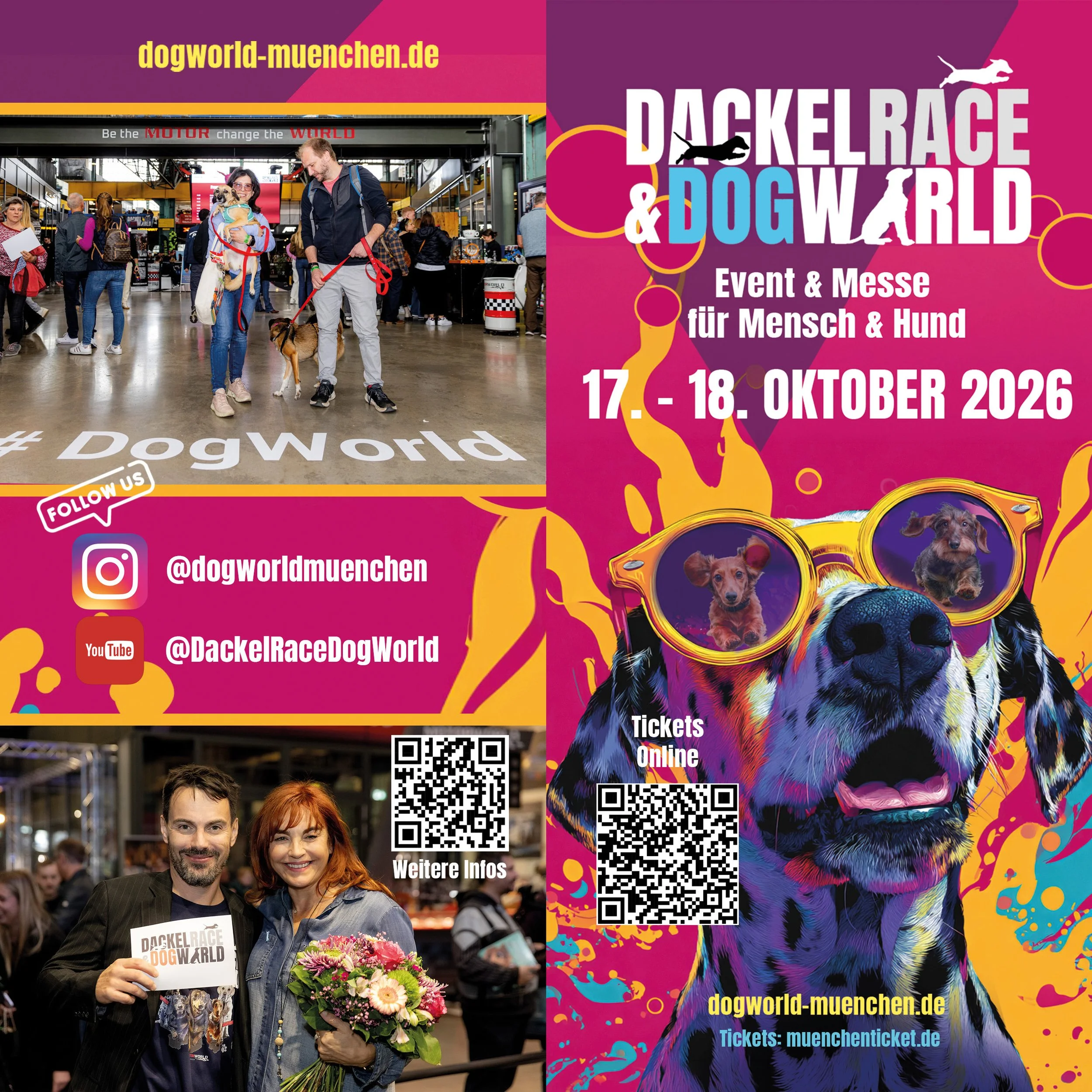 Pudeldesign® bei der “Dog World &amp; Dackel Race”