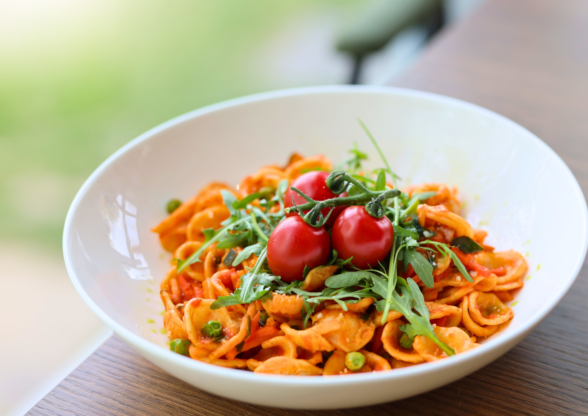 Pasta met tomatensaus