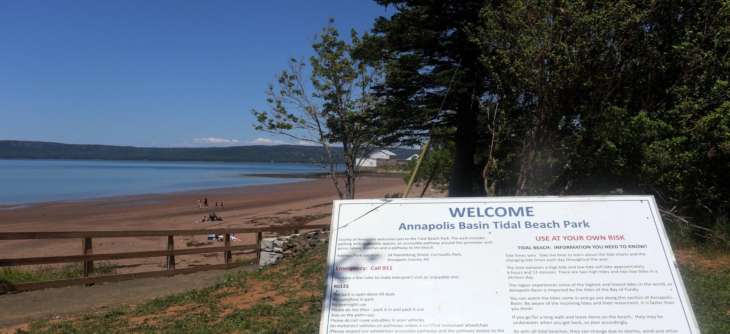 Annapolis Basin Tidal Beach Park