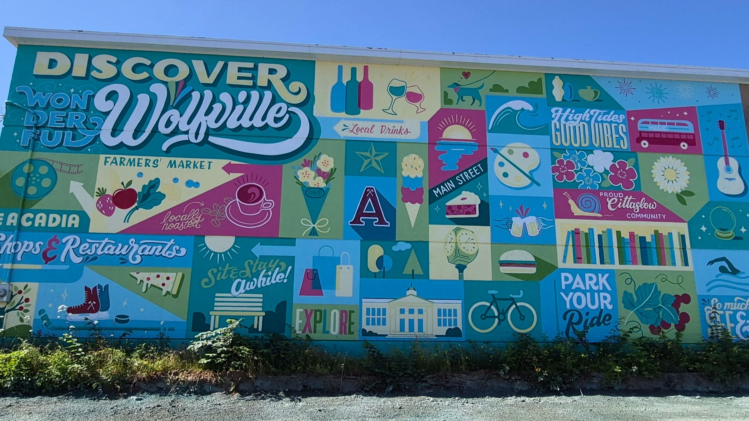 Town of Wolfville mural