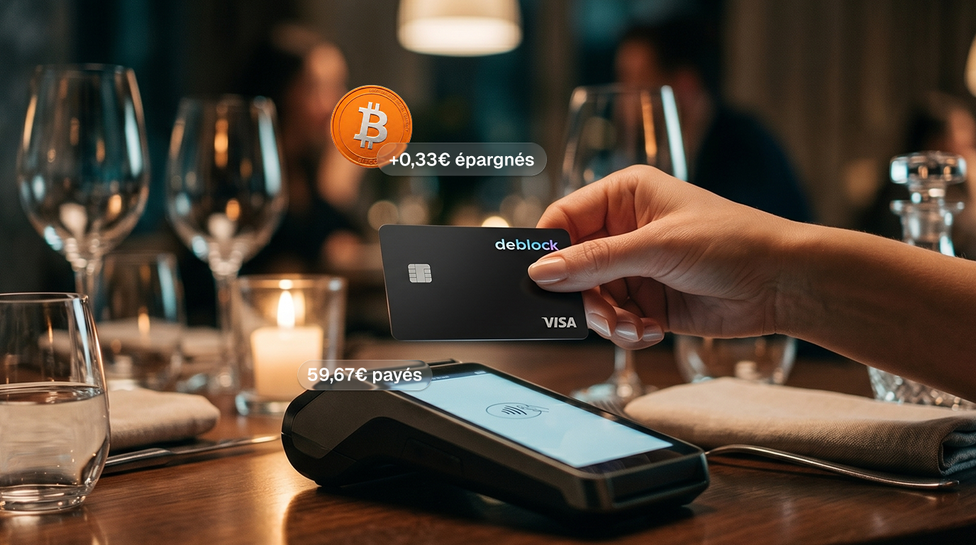Deblock lance l'arrondi automatique Bitcoin : chaque achat devient une opportunité d'investir