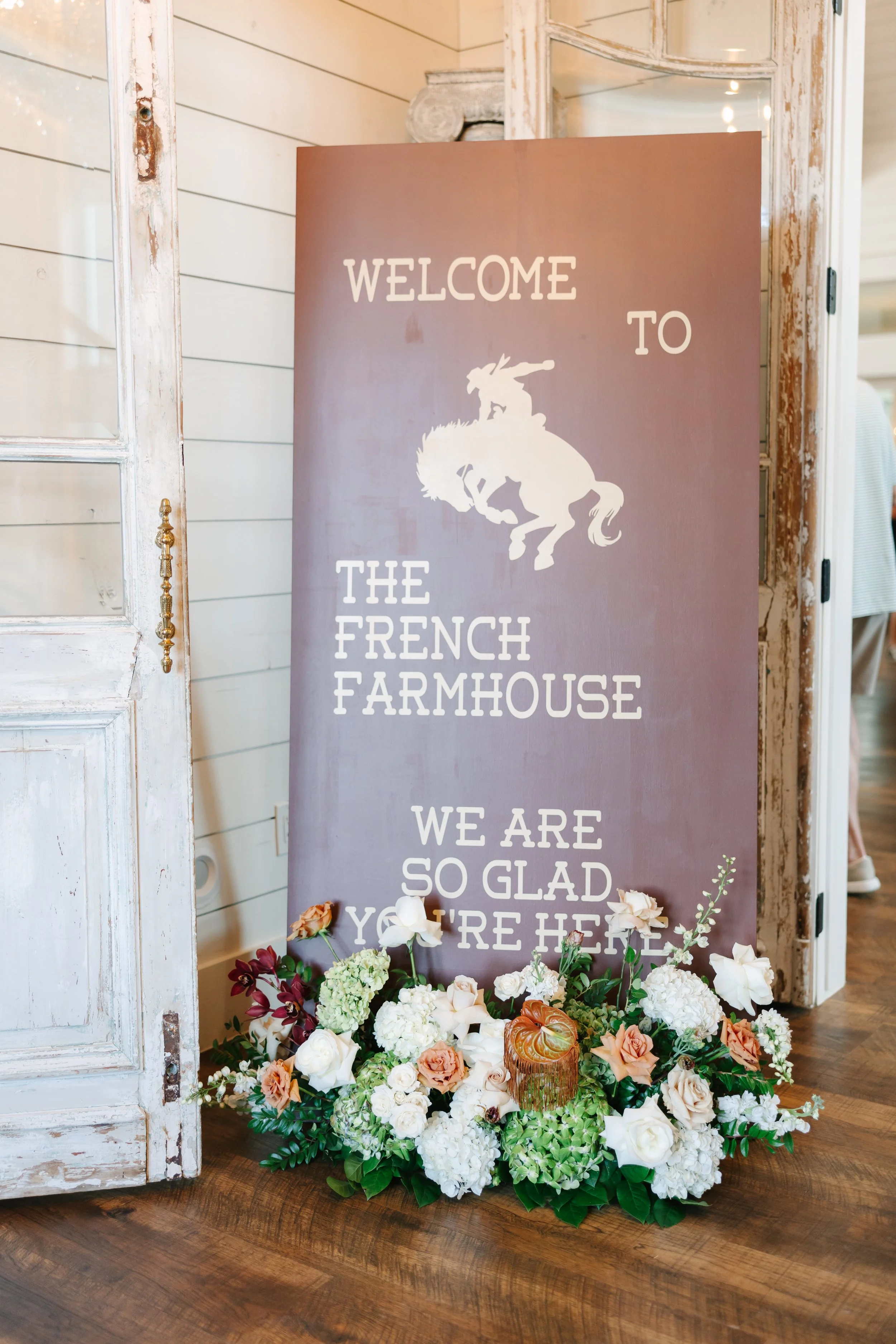 custom western welcome sign The French Farmhouse.jpg
