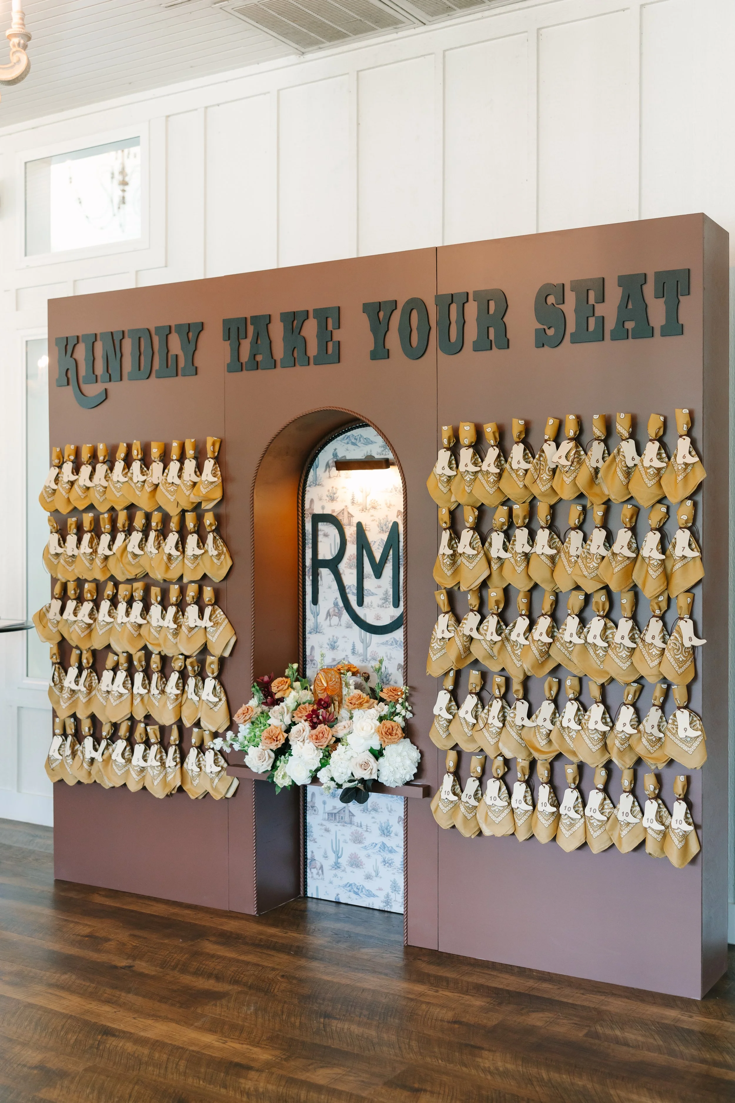 Western Seating Chart - The French Farmhouse