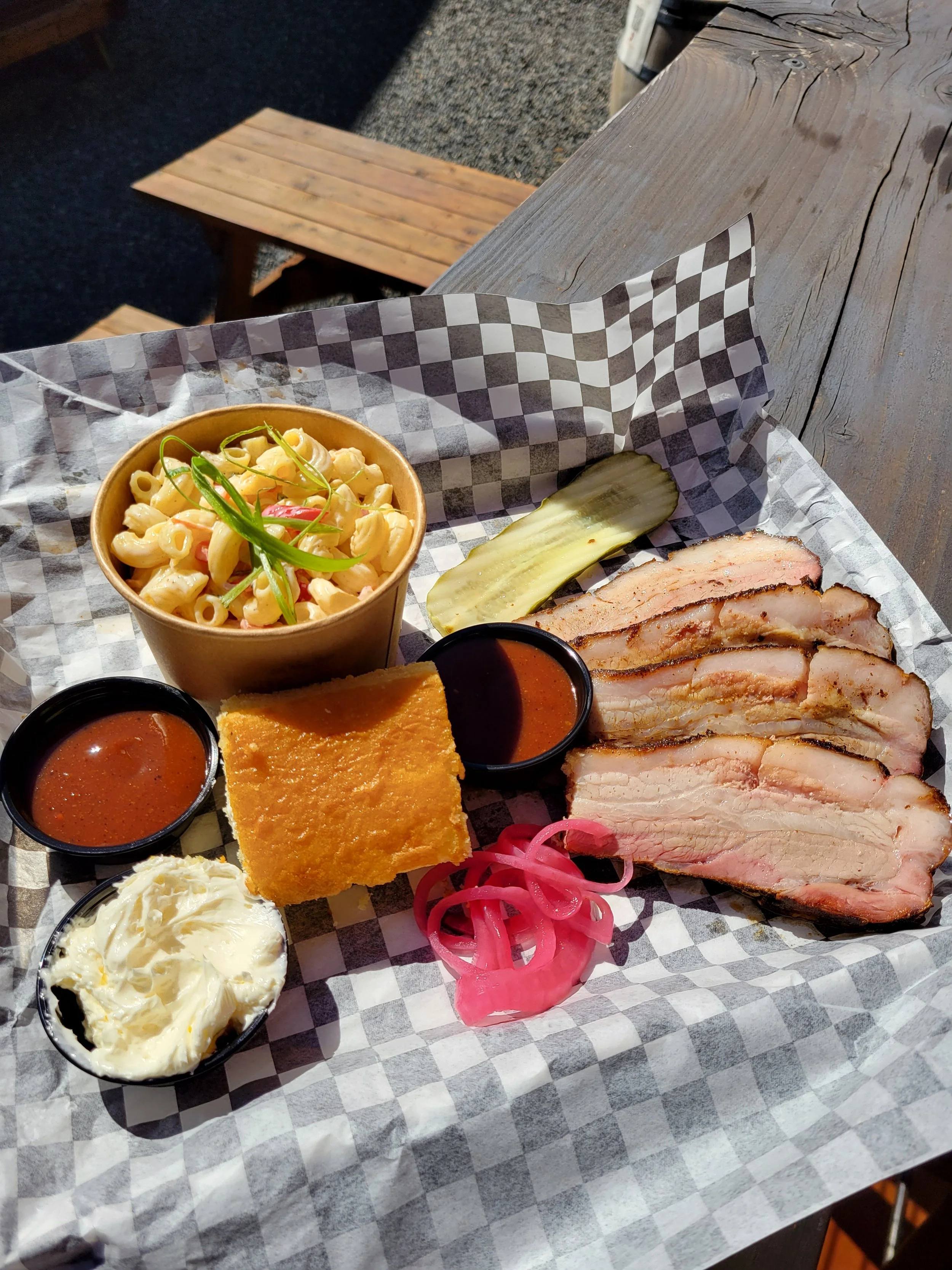 Smoked Pork Belly Platter