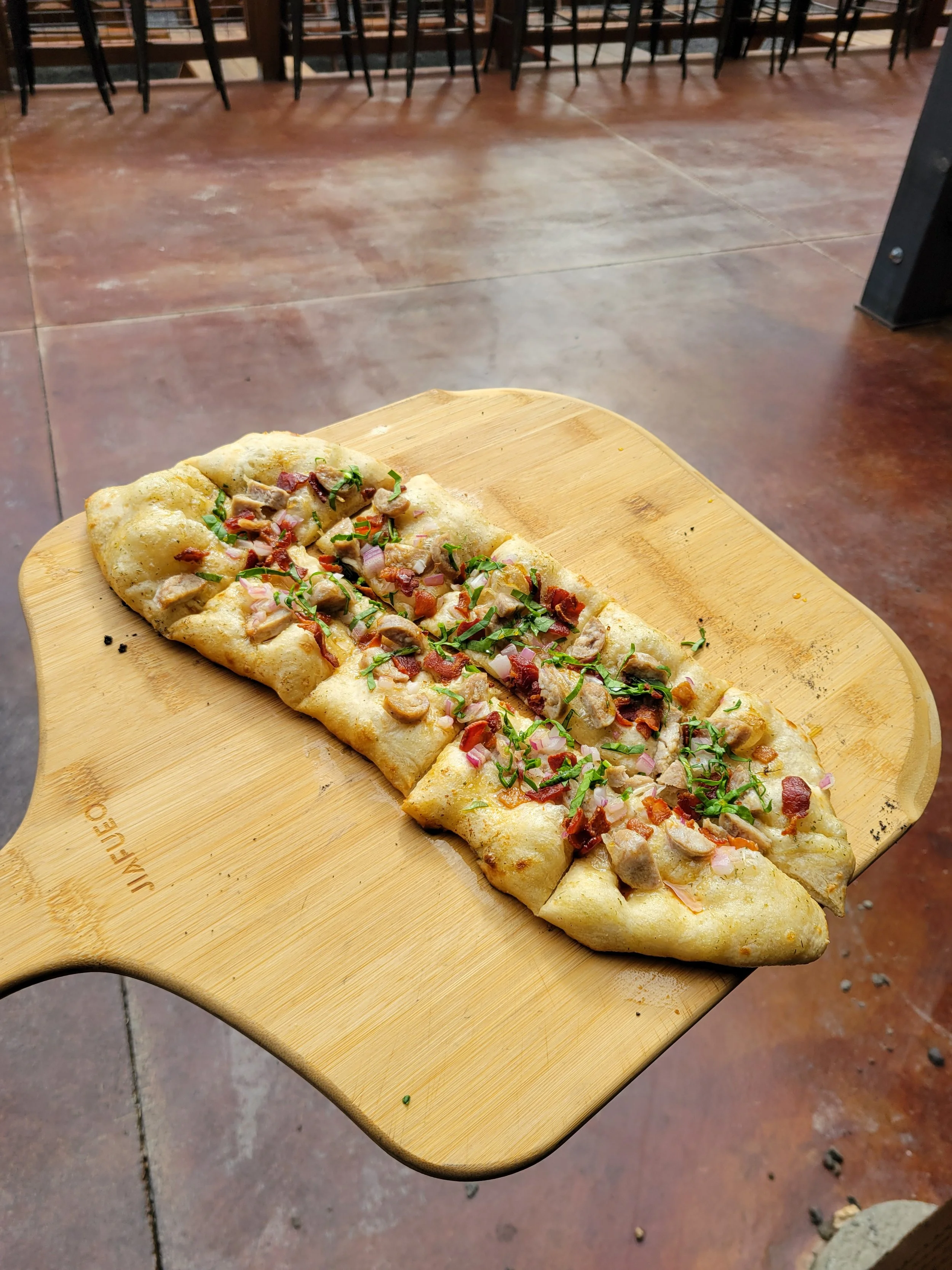 Chicken Bacon Ranch Flatbread