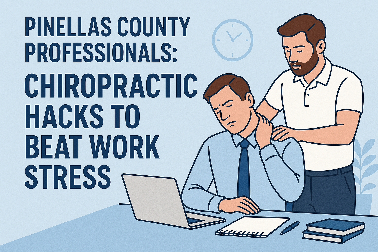 Pinellas County Professionals: Chiropractic Hacks to Beat Work Stress