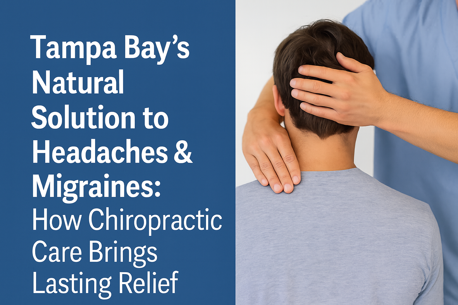 Tampa Bay’s Natural Solution to Headaches &amp; Migraines: How Chiropractic Care Brings Lasting Relief