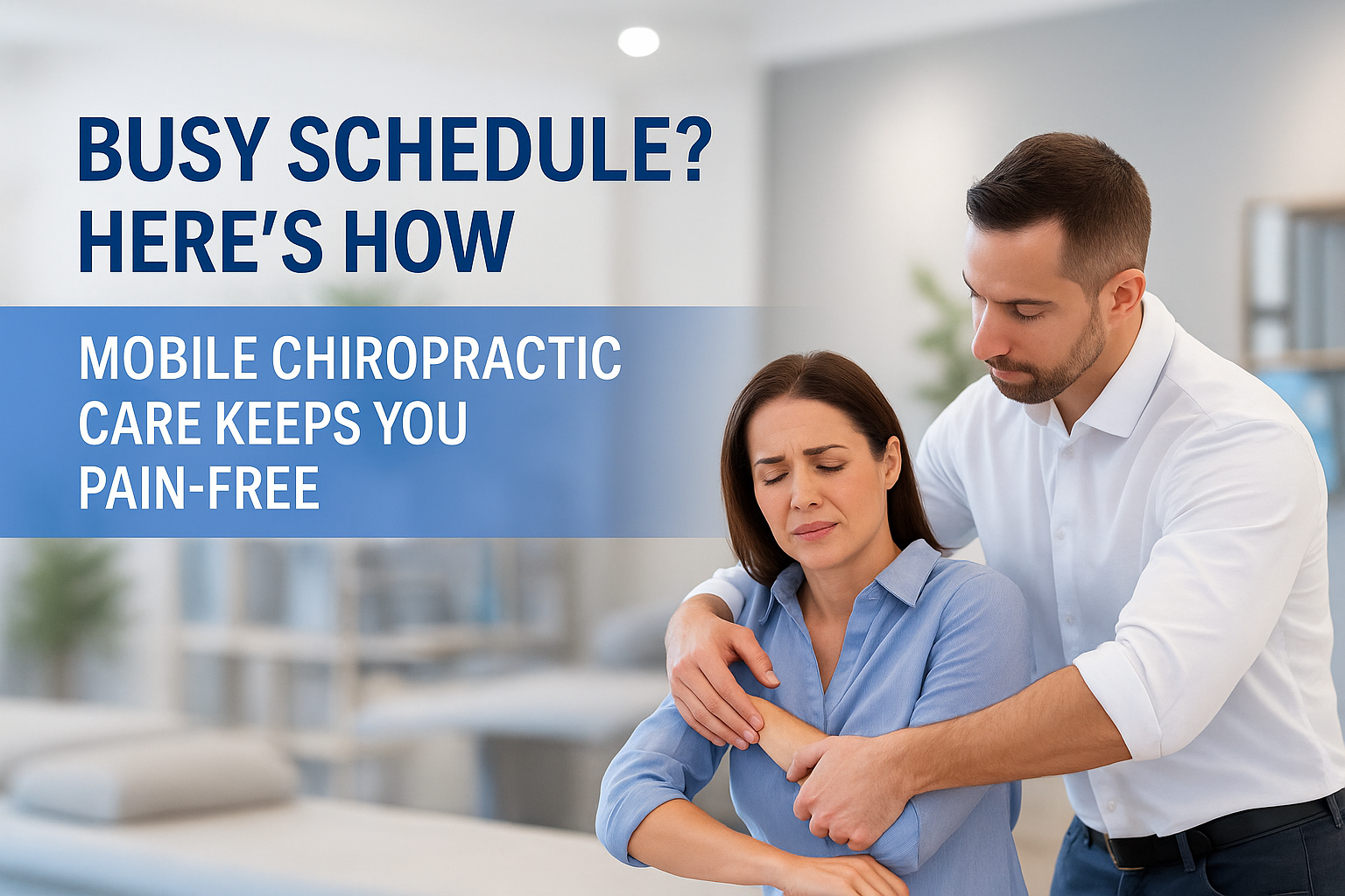 Busy Schedule? Here’s How Mobile Chiropractic Care Keeps You Pain-Free