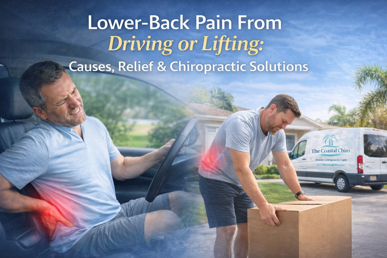 Lower-Back Pain From Driving or Lifting: Causes, Relief &amp; Chiropractic Solutions