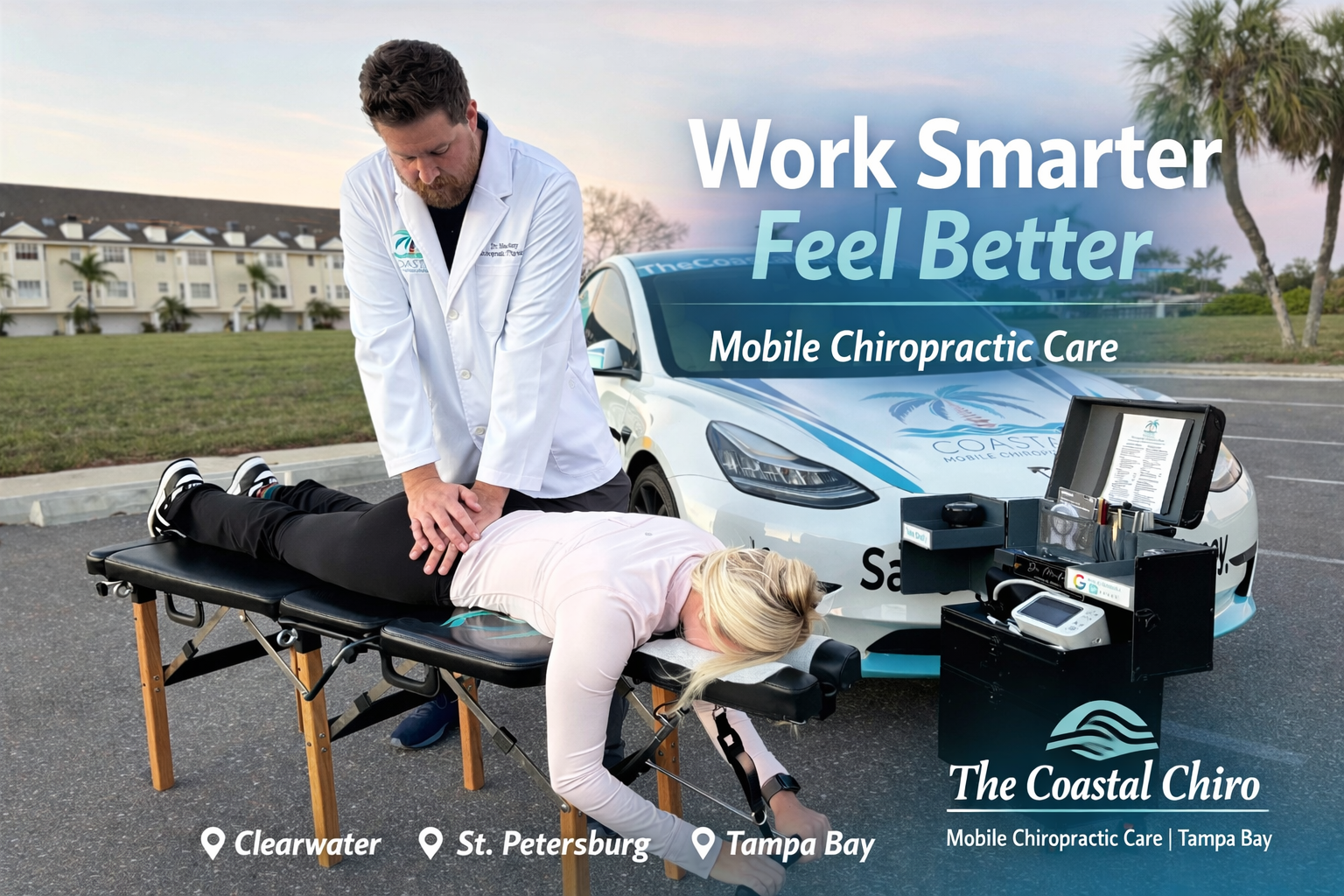 Work Smarter, Feel Better: The Mobile Chiropractic Approach to Wellness