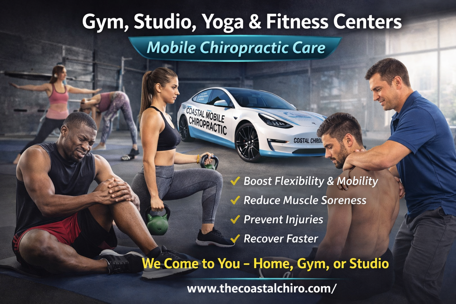 Stay Active and Pain-Free with Essential Mobile Chiropractic Care for Fitness Enthusiasts