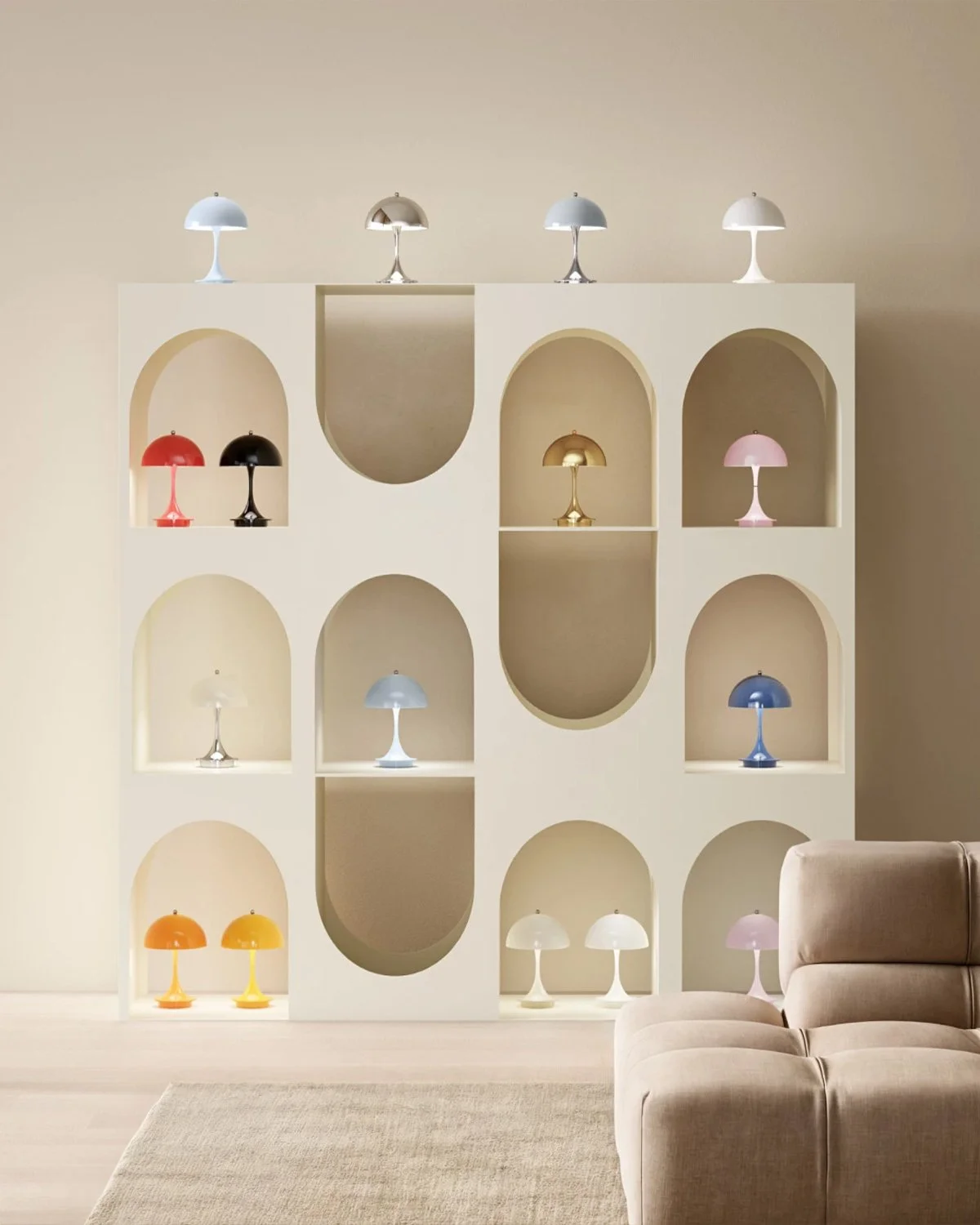  Panthella 160 Portable Lamp | Source: Louis Poulsen 