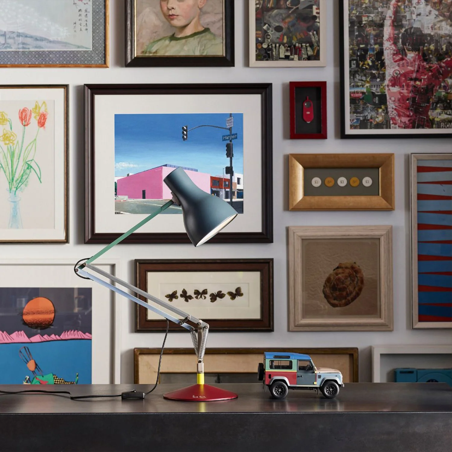  Type 75 Mini Desk Lamp | Paul Smith Edition 4 | Source: Anglepoise 
