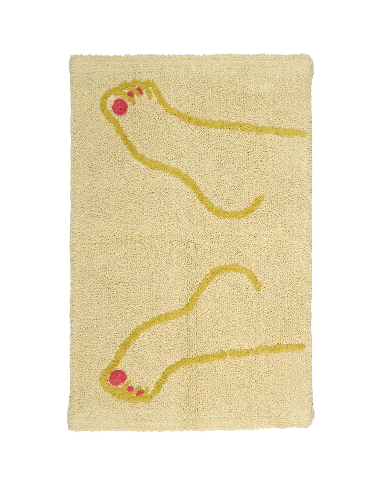 Footsie Bathmat in Yellow | Source: Cold Picnic 