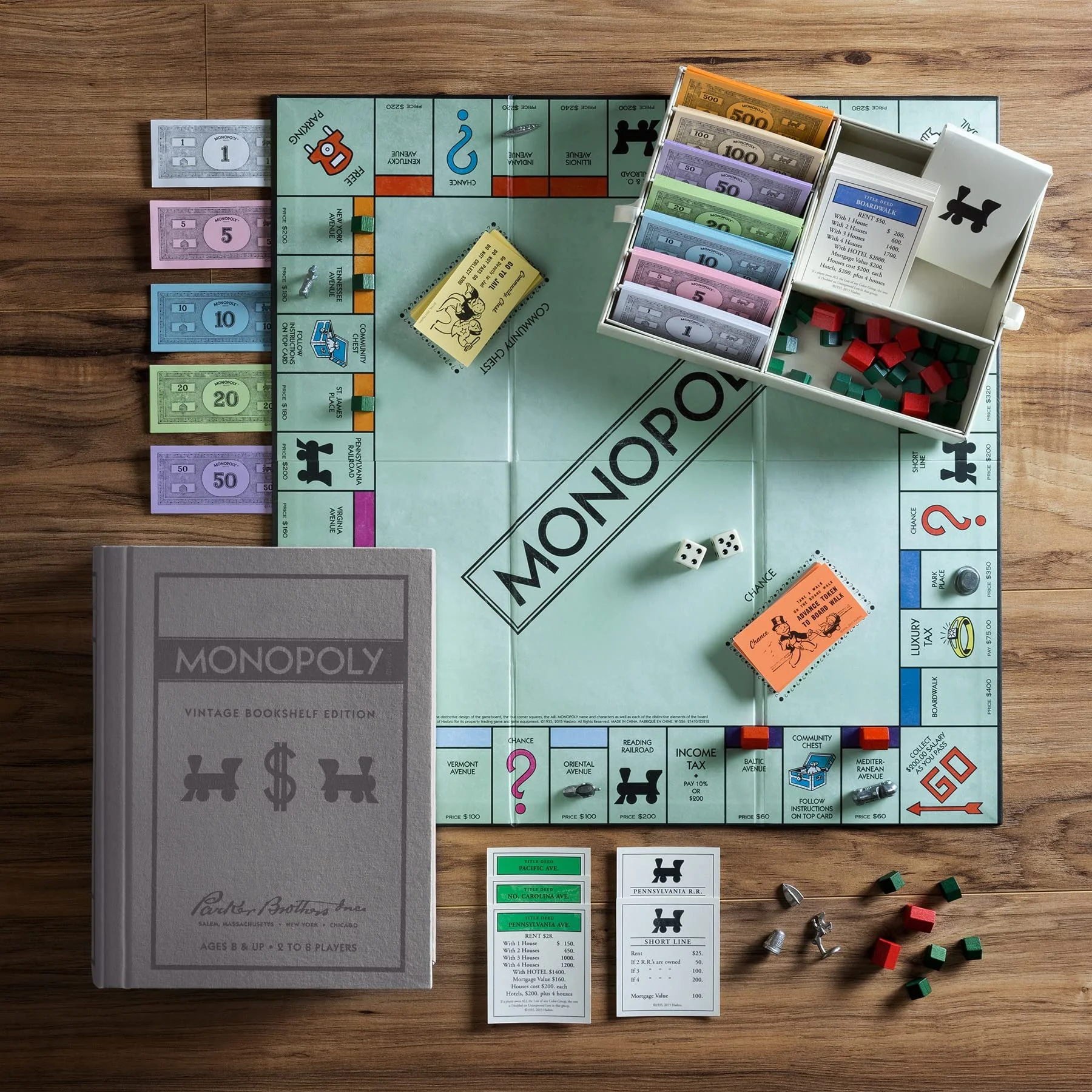  Monopoly Vintage Bookshelf Edition | Source: WS Game Company 