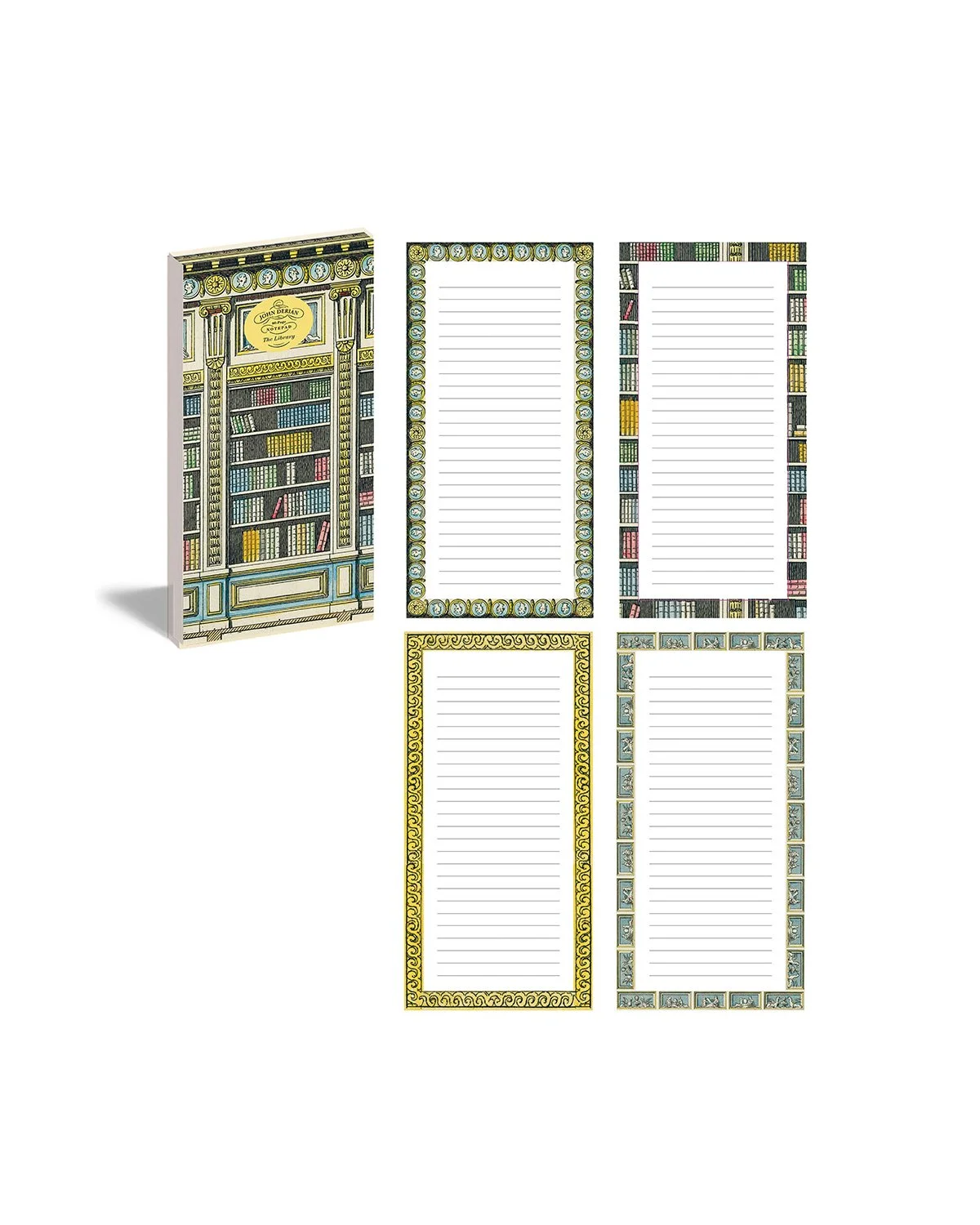 John Derian The Library Notepad