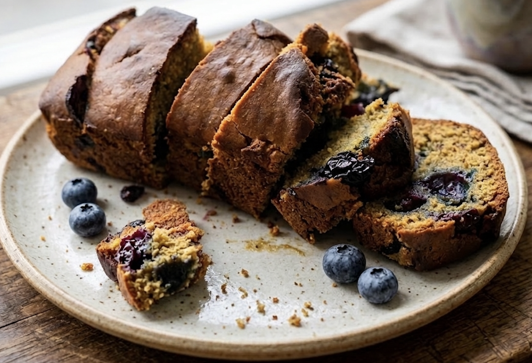 Blueberry Banana Bread