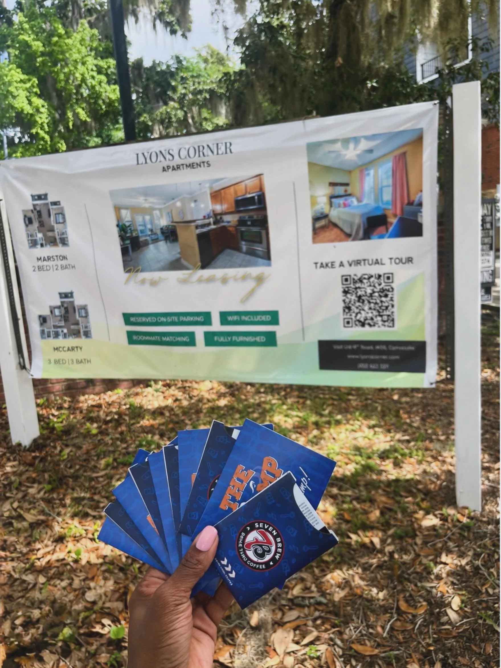 Apartment hunting but make it rewarding ✨

Come tour Lyons Corner and start an application and score a gift card. Limited spots available for Fall 2026! Don&rsquo;t miss out on securing your new home with us 🐊

#gainesvillehousing #apartmentsnearuf 