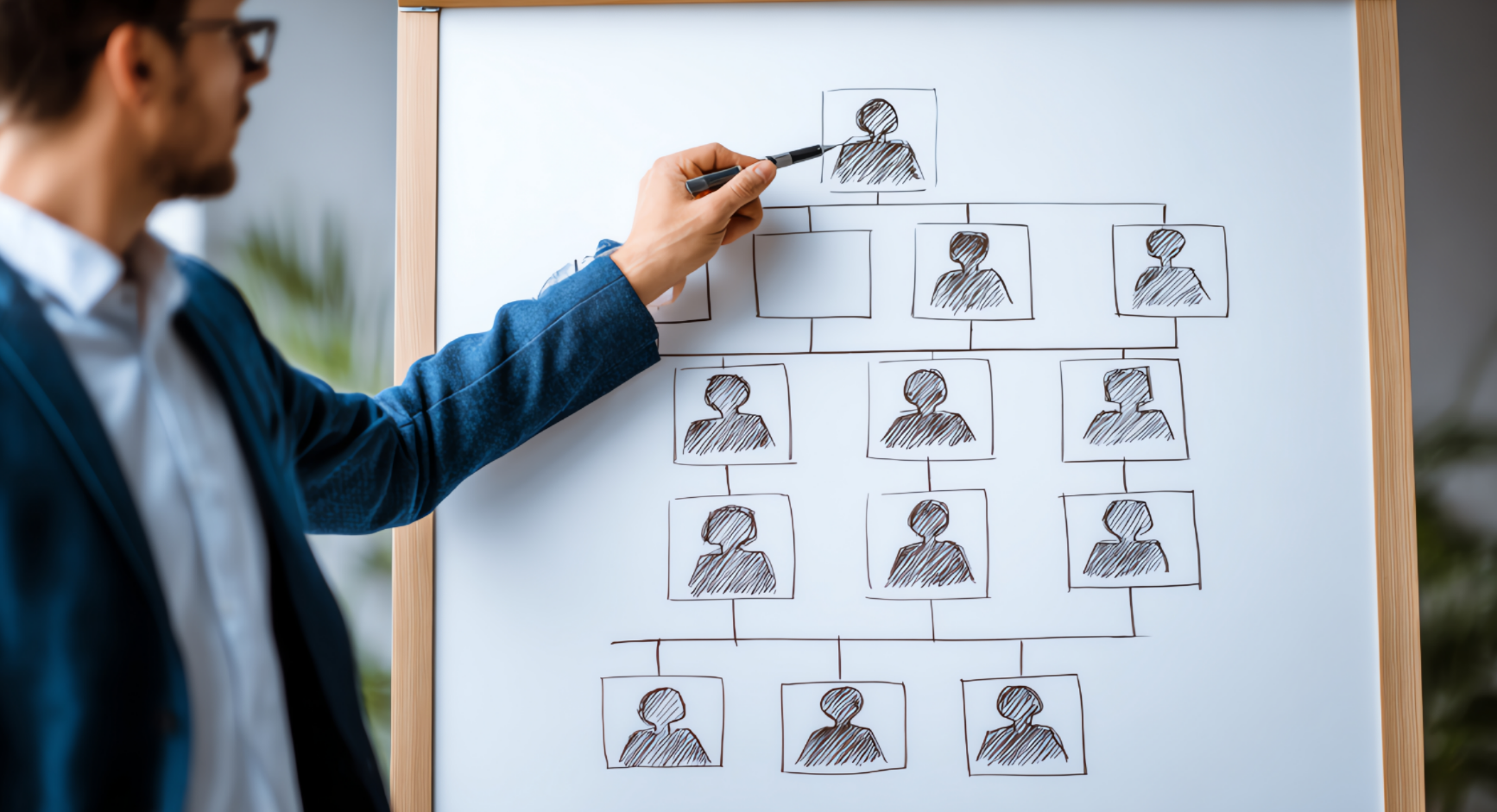 Audit structure managériale PME : organigramme hiérarchique délégation rôles pilotage