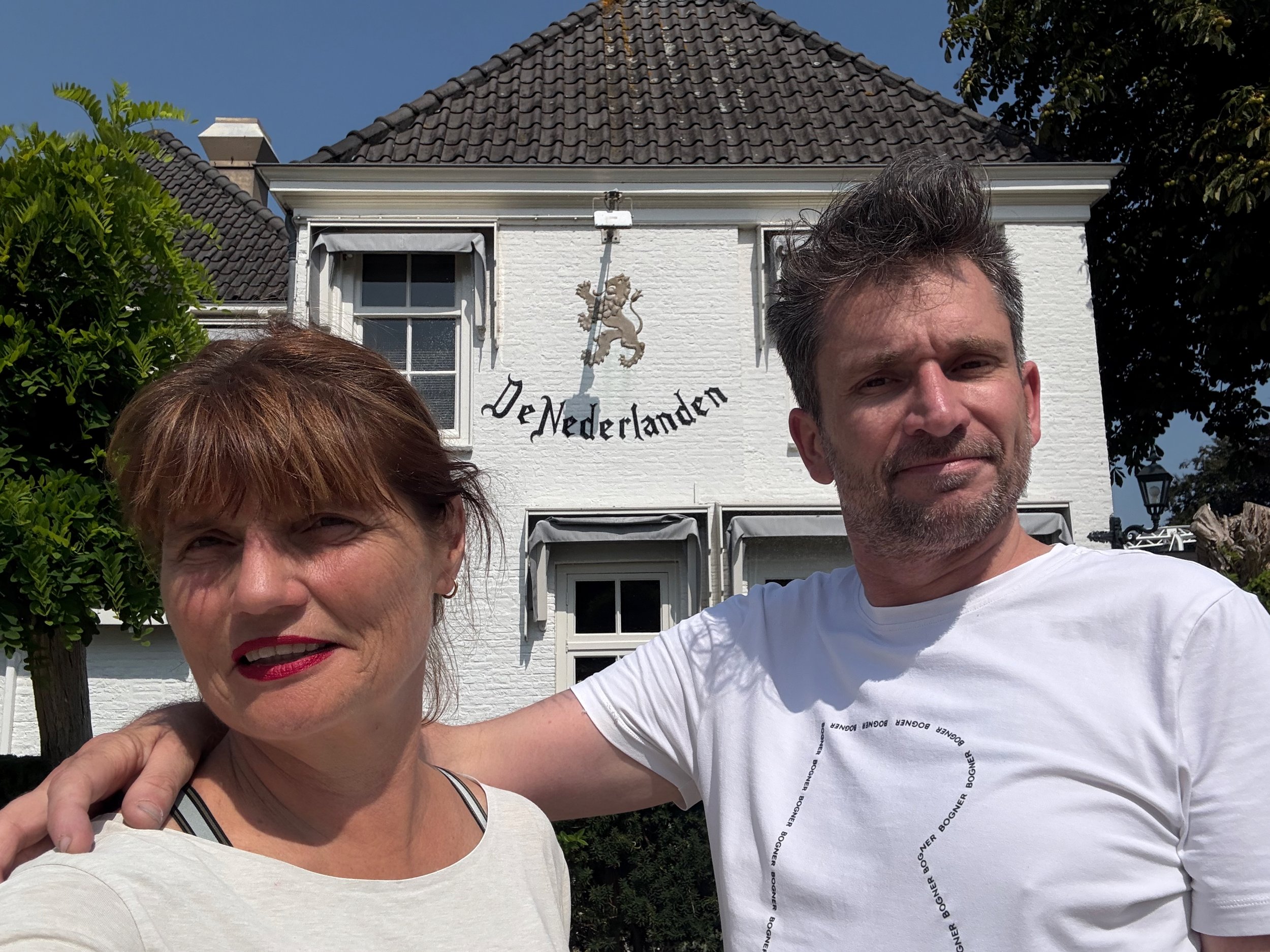 Gastro toerist uithangen