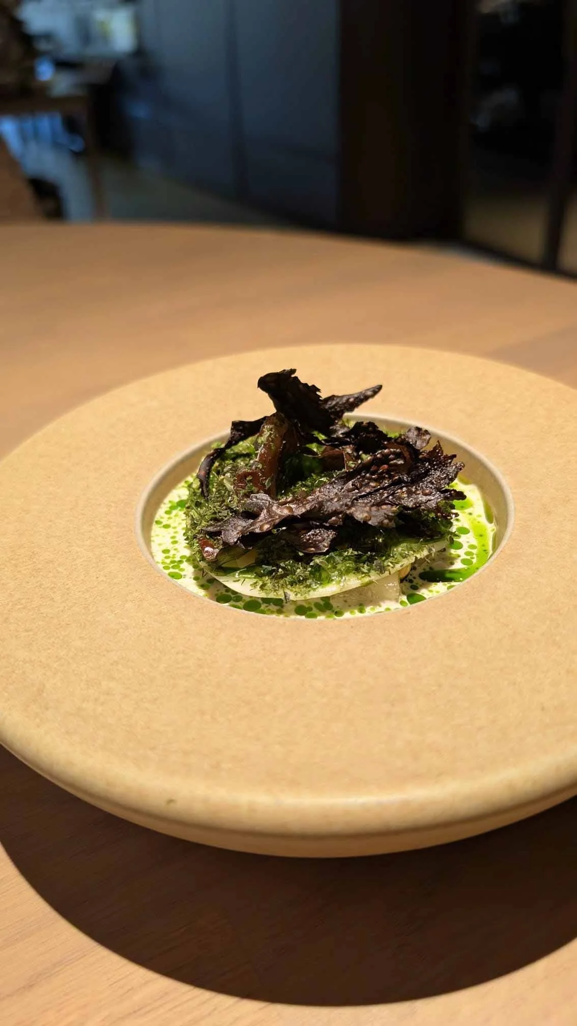 pure smaak op een bord