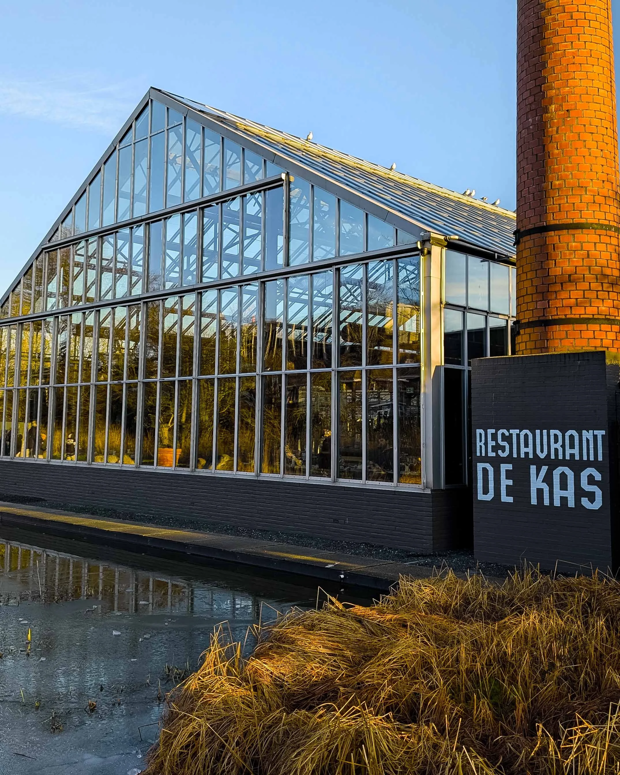 In de kas, bij De Kas