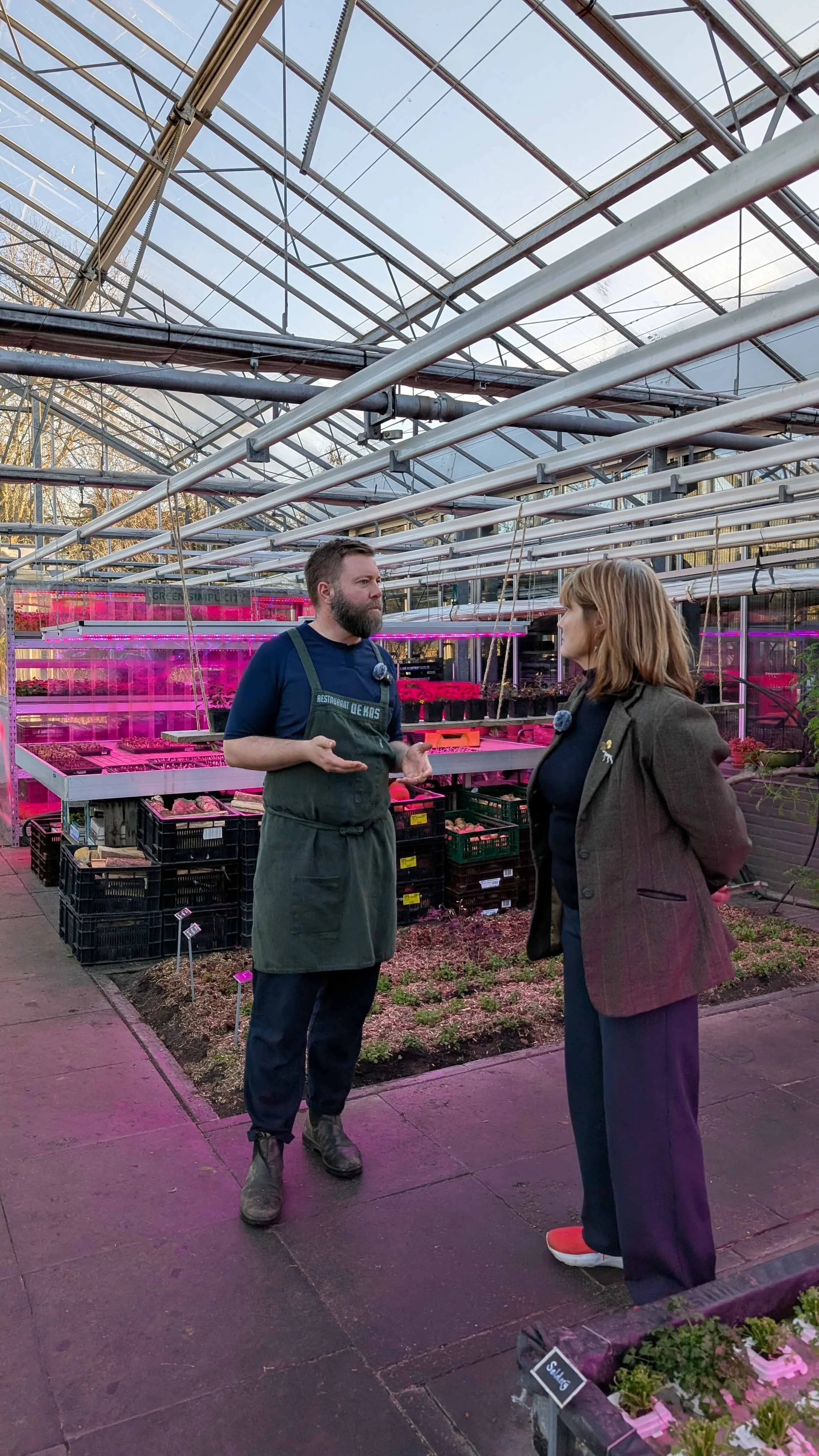 Diepe gesprekken over rucola