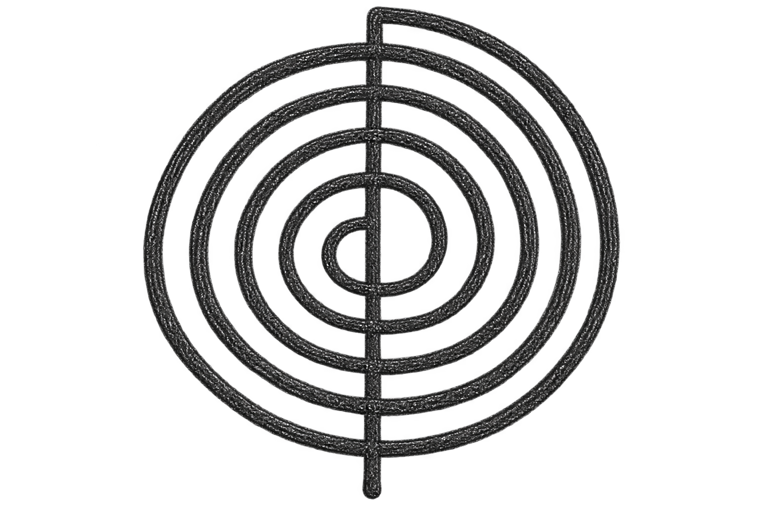 The Sidhe symbol. A celtic spiral.
