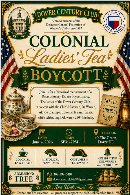 Colonial Ladies Tea Boycott