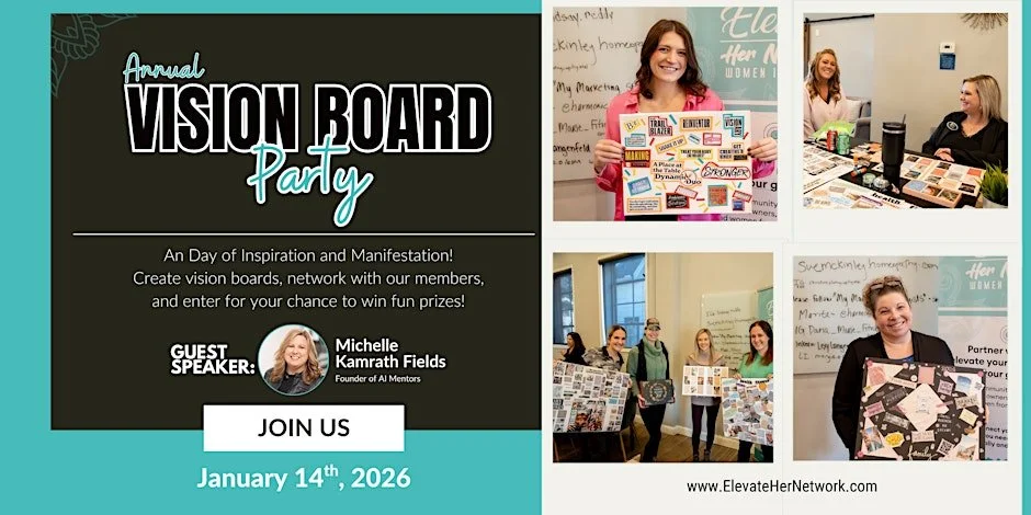 Elevate Her Network’s Annual Vision Board Party