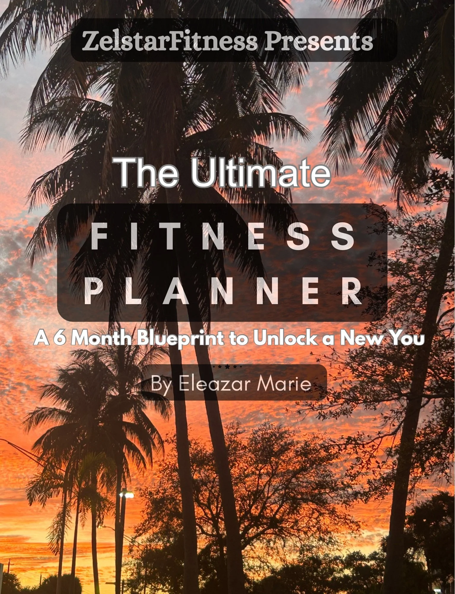 The Ultimate Fitness Planner: A 6 Month Blueprint to a New You