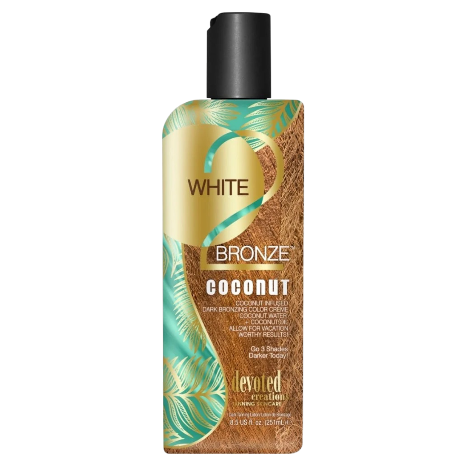 Devoted Creations: White2Bronze 'Coconut' Dark Accelerator 250ml