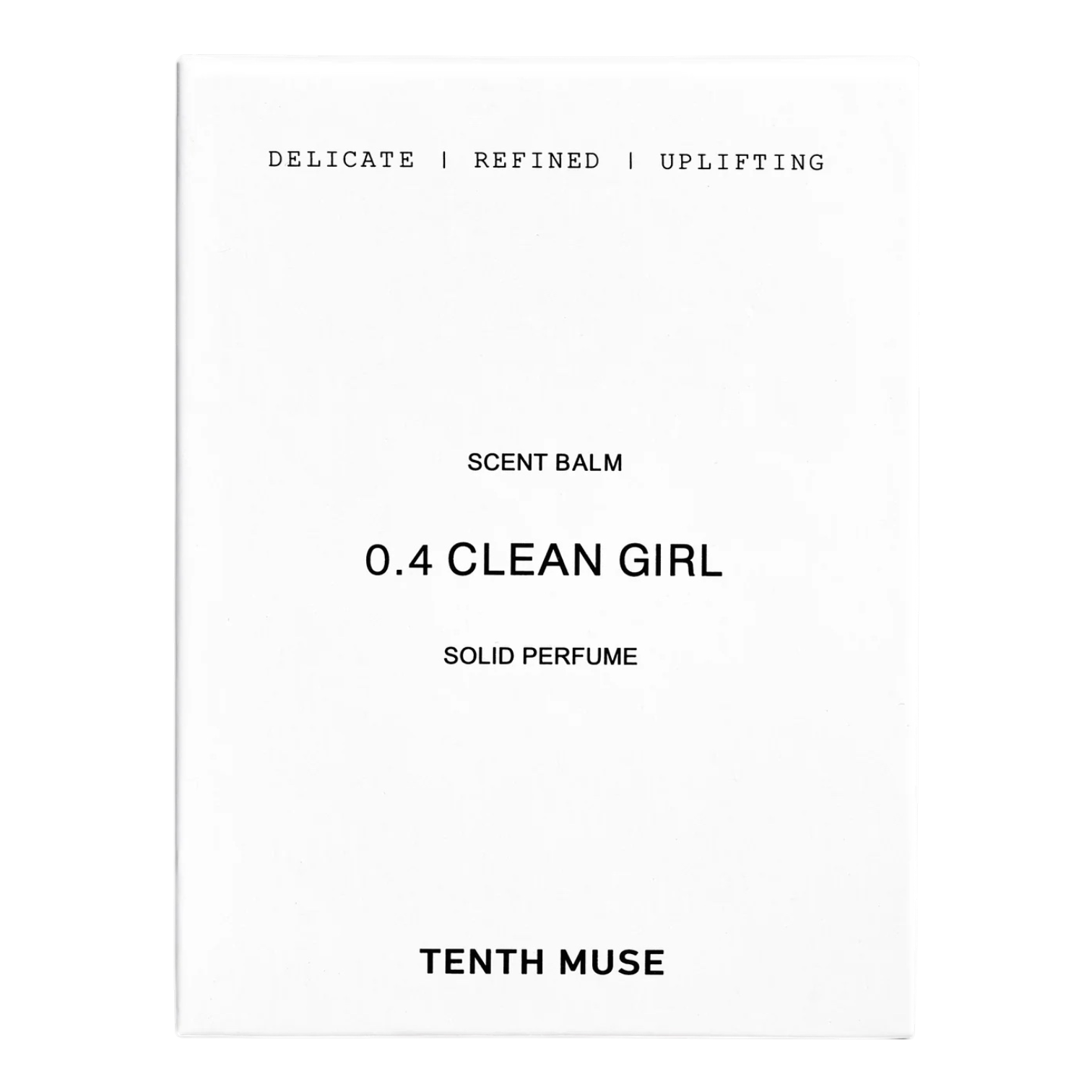 Tenth Muse: Clean Girl Solid Perfume