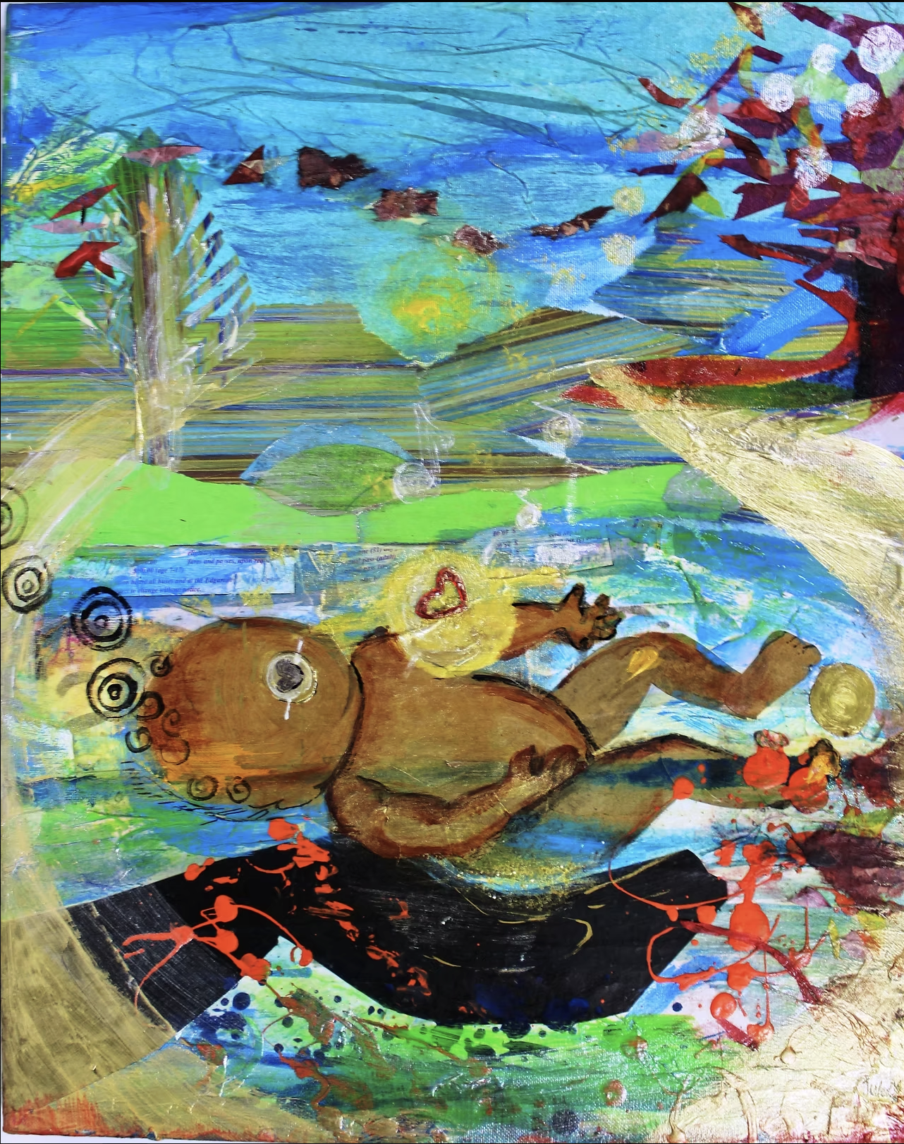 Julee Dickerson-Thompson - Naming Ceremony, 2017  14 x 18