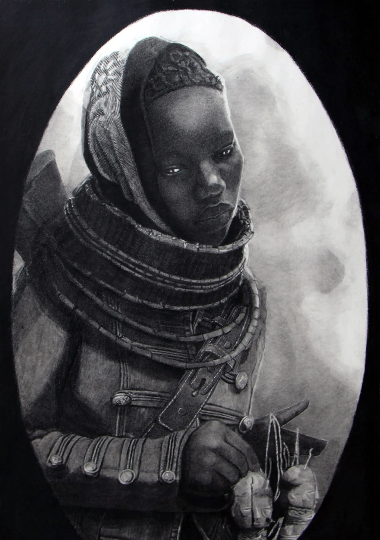 Neville Barbour - Thoughts for Idia, 18 x 24