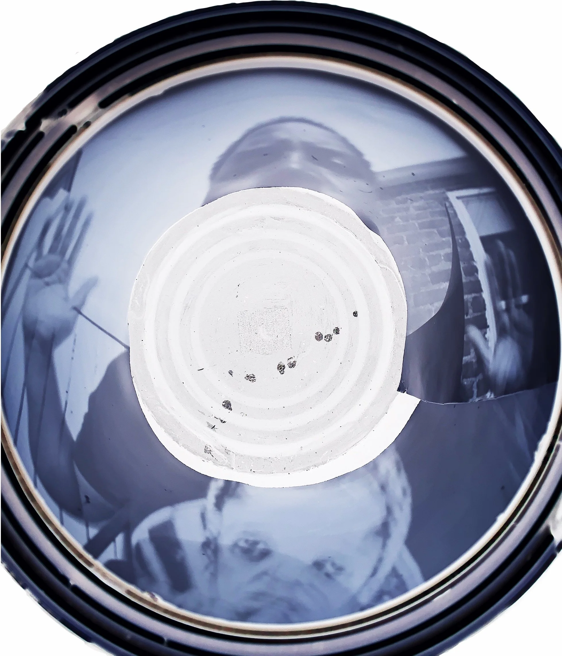 Cylinder Pinhole Portrait in Can