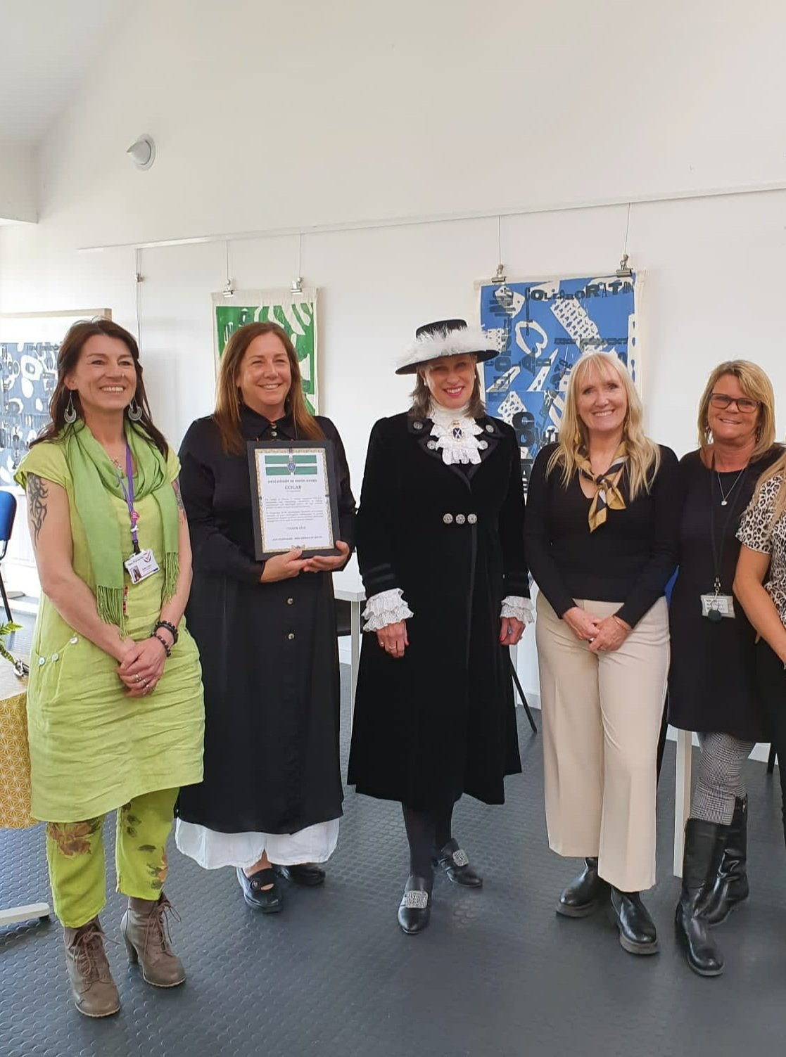 CoLab Exeter receives the High Sheriff of Devon Award — CoLab Exeter