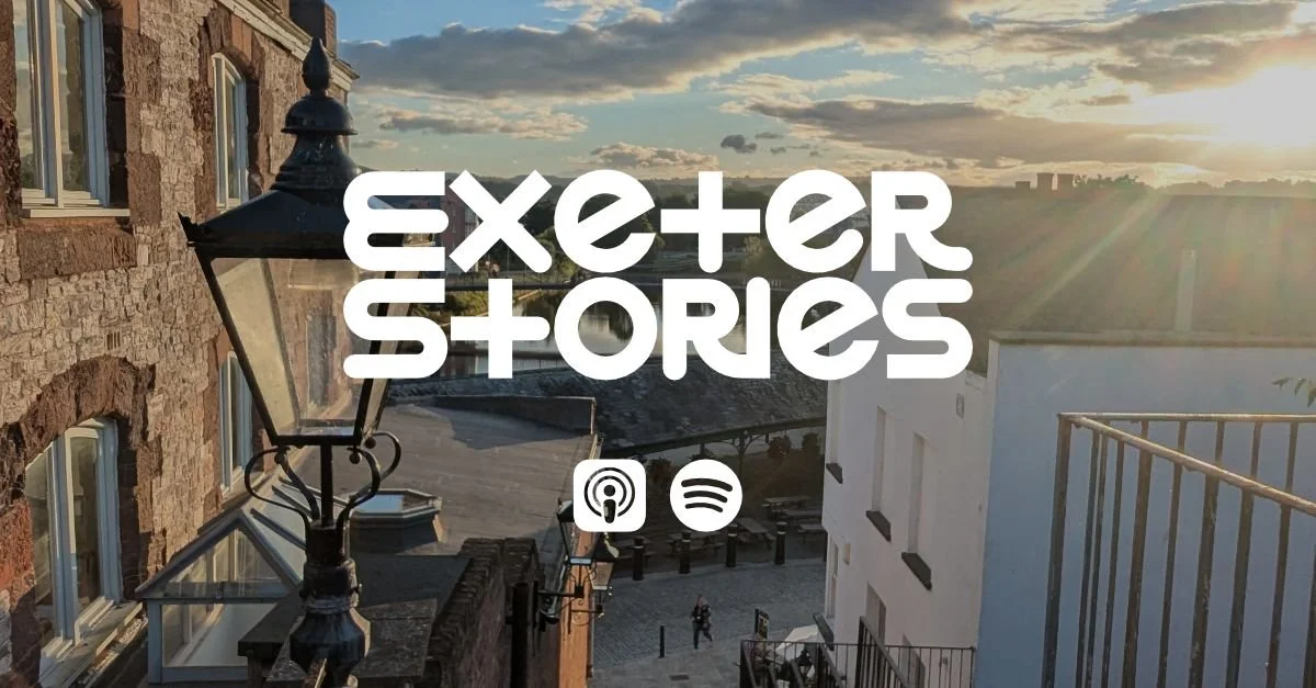 We&rsquo;re delighted to be part of the newly launched Exeter Stories podcast series.✨

At a time when challenges are everywhere, stories of hope, imagination and creativity matter more than ever. Exeter Stories is where those stories come to life.

