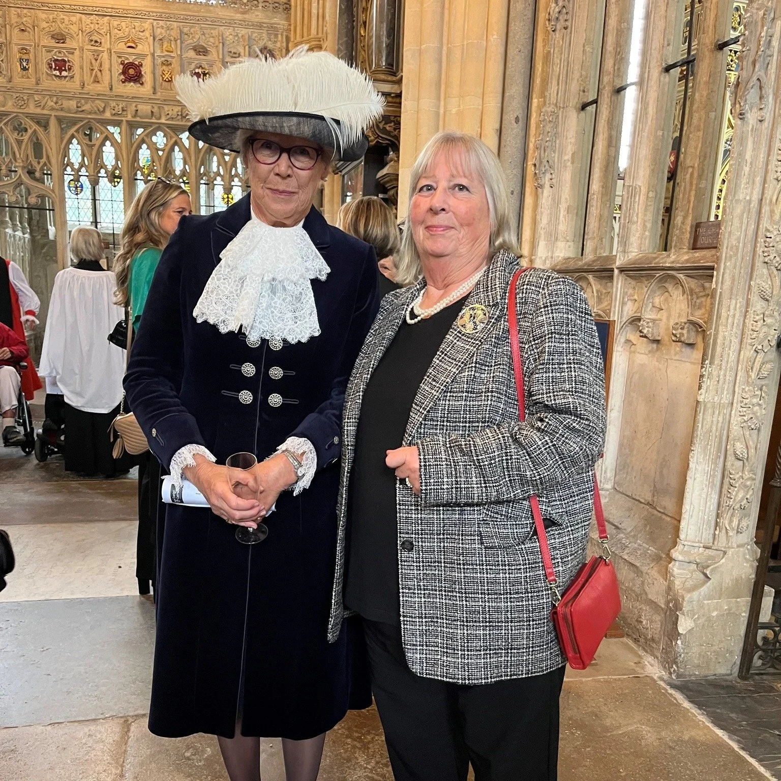 ✨Representing CoLab at Exeter Cathedral ✨

Recently our Chair of Trustees, Julie Dent, was honoured to be invited by the High Sheriff of Devon, Caroline Barlow, to attend a special service at Exeter Cathedral, bringing together those who work across 