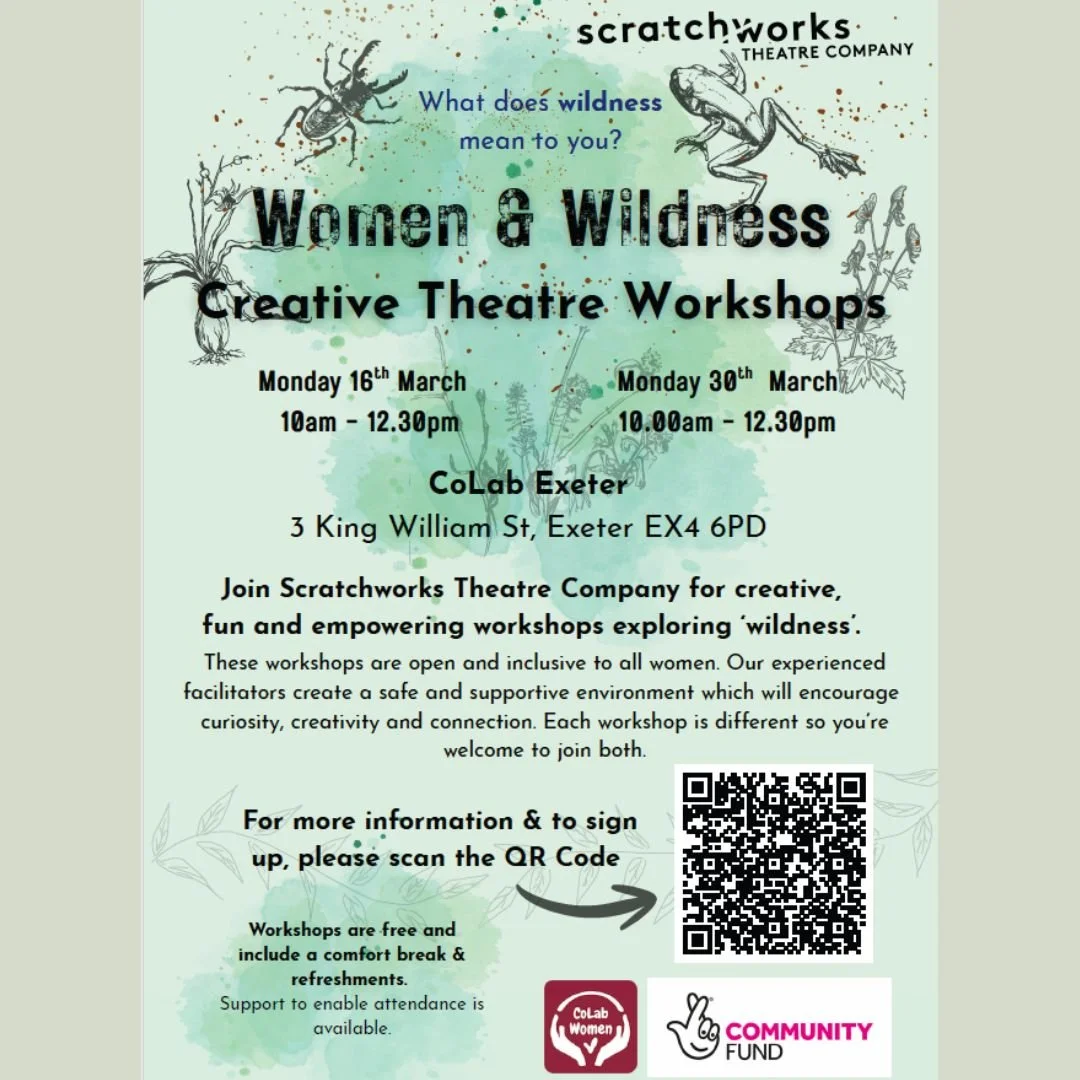 ✨Join @scratchworkstc for creative, fun and empowering workshops exploring &lsquo;wildness&rsquo; ✨

A 2 part workshop series exploring 'wildness.' and what does wildness mean to you?

These workshops are open and inclusive to all women. 
Our experie