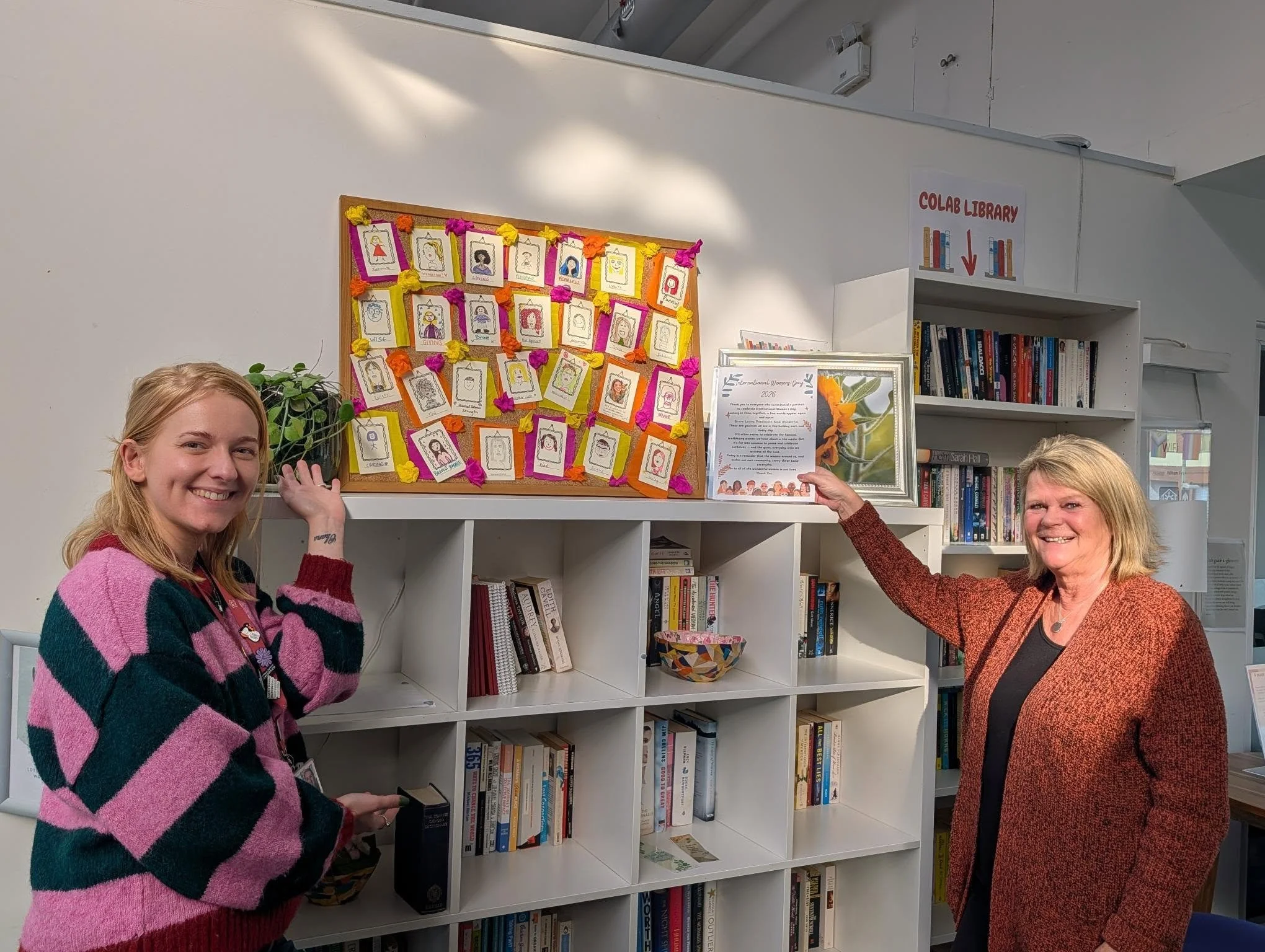 ✨International Women's Day✨

To celebrate International Women&rsquo;s Day, the CoLab Women Brave Spaces team invited members of the CoLab community to draw portraits of women who inspire them.

The responses were thoughtful, creative, and full of app